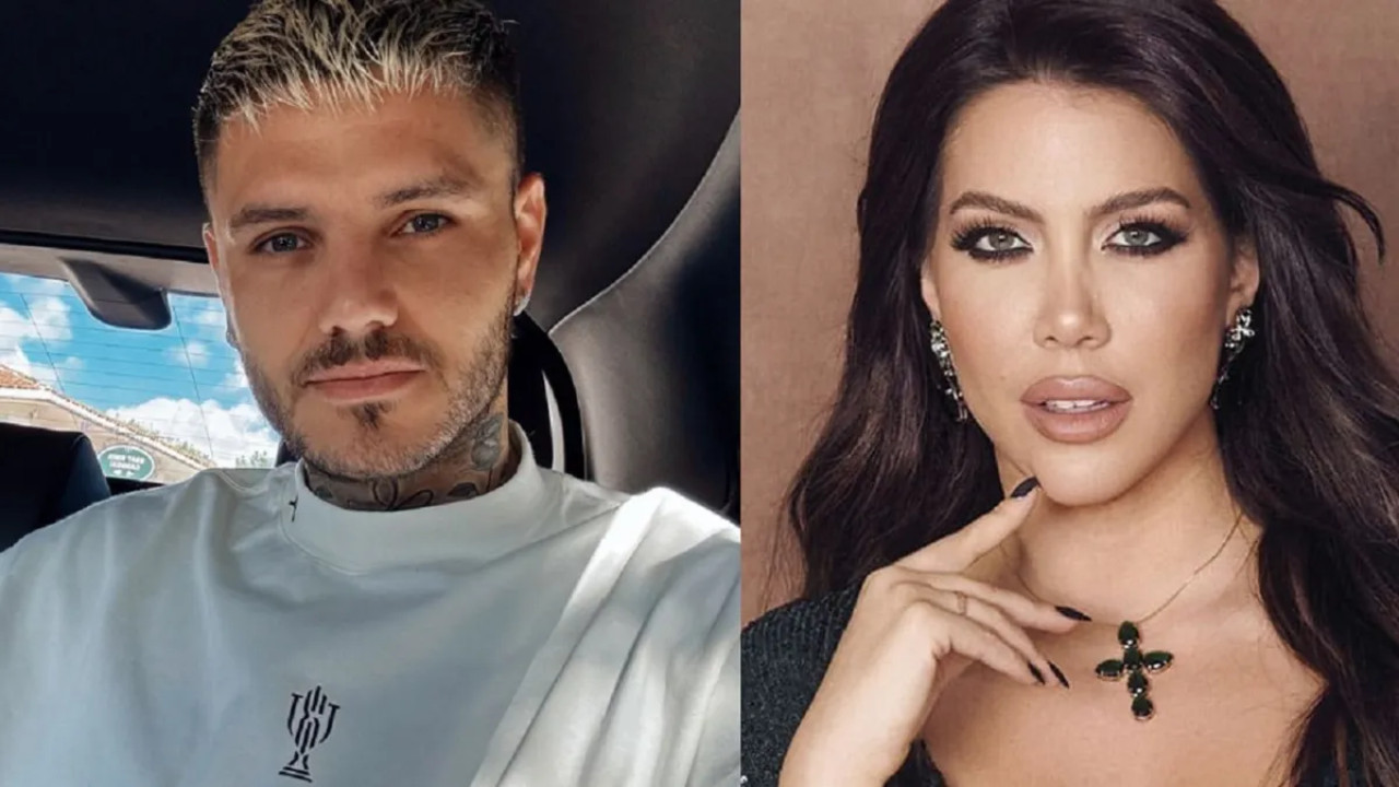 Wanda Nara y Mauro Icardi. Foto: redes sociales