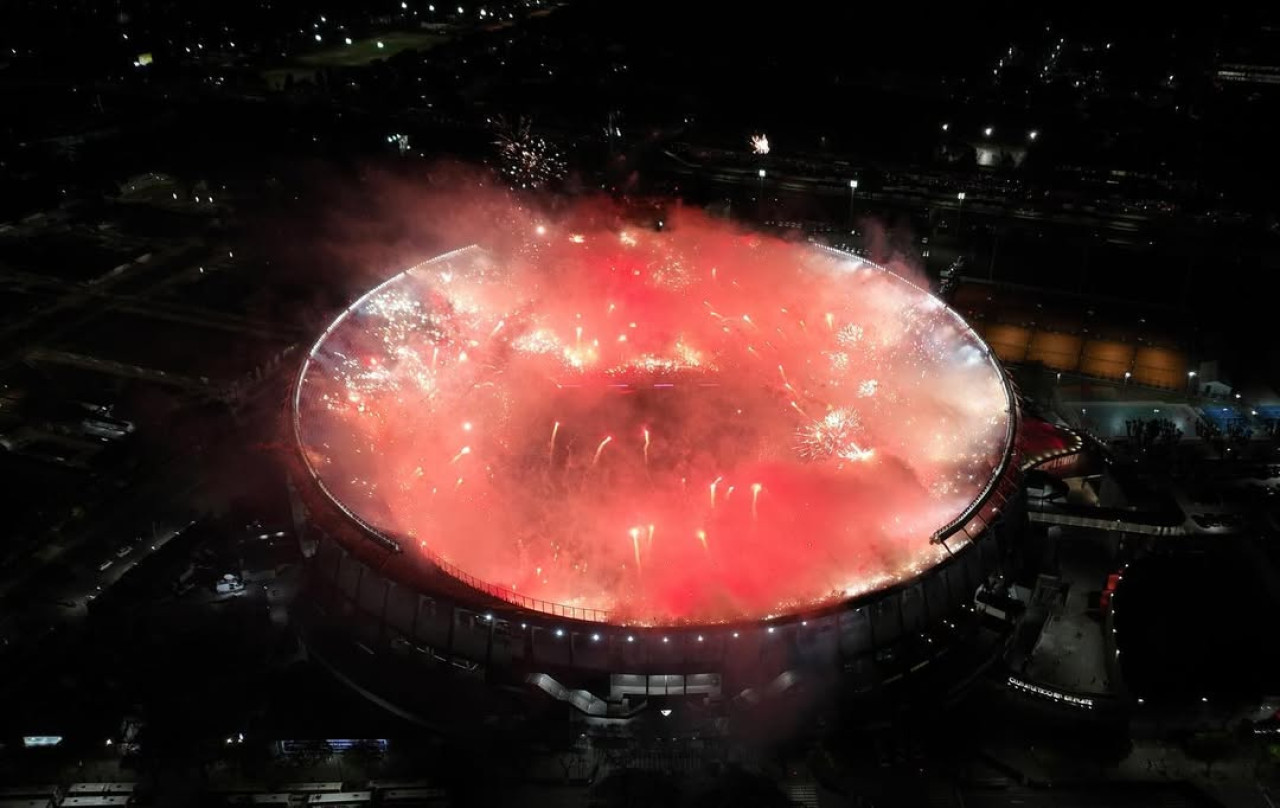 Estadio Monumental. Foto: Instagram jorgebrito_ok.
