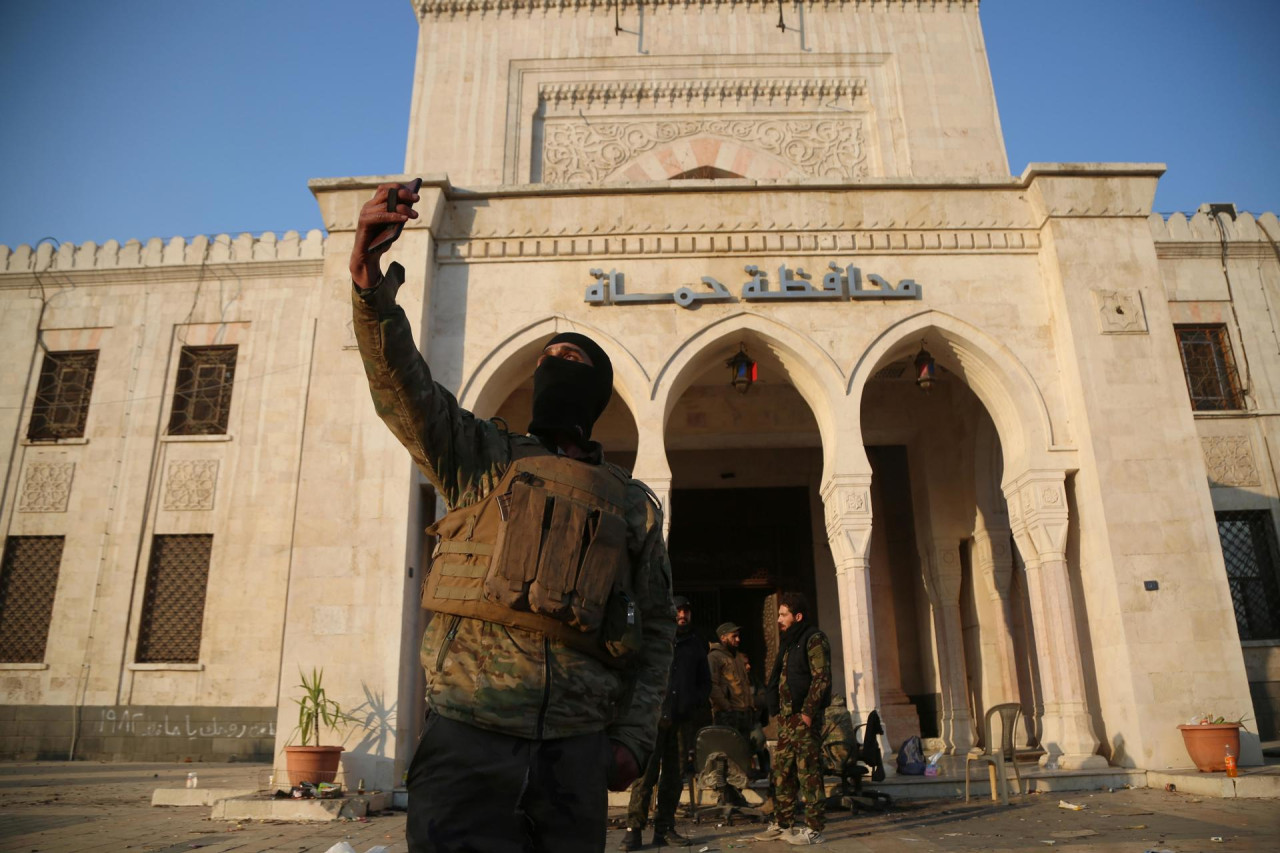 Tensión con rebeldes cerca de Damasco, en Siria. Foto: EFE