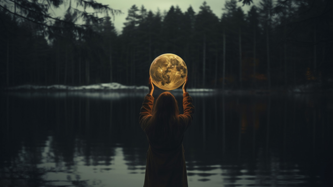 Luna llena. Foto Freepik