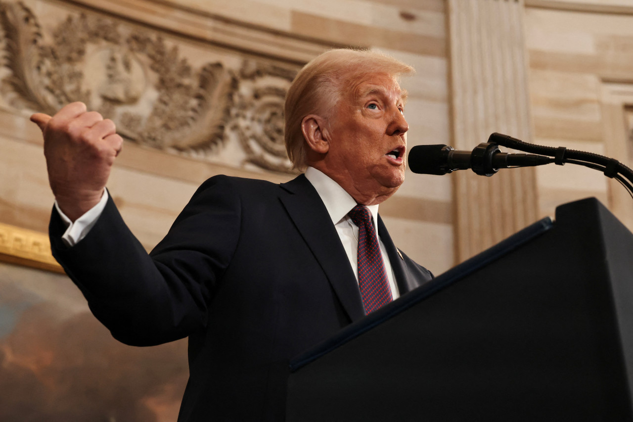 Donald Trump, presidente de Estados Unidos. Foto: Reuters.