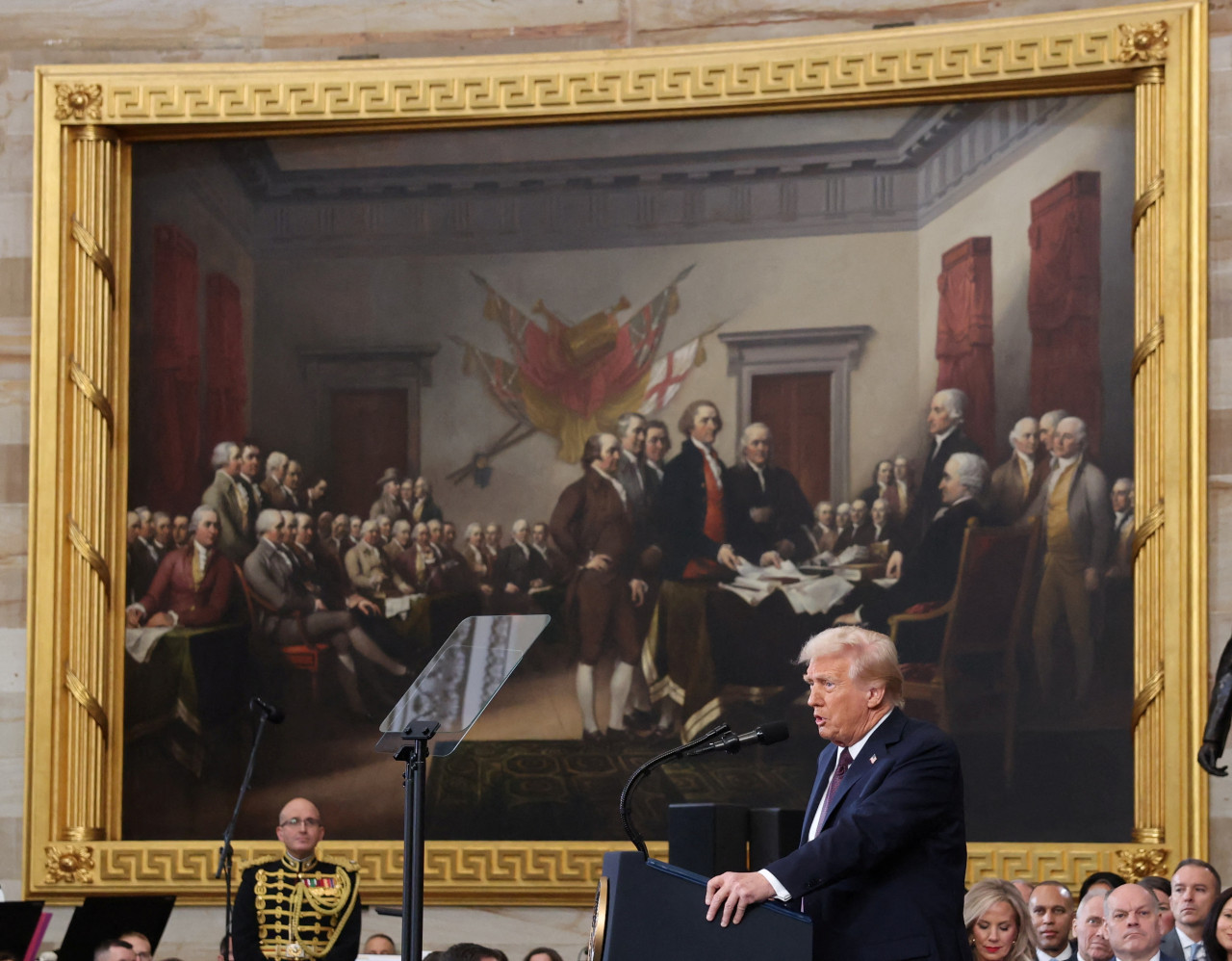 Donald Trump, presidente de Estados Unidos. Foto: Reuters.