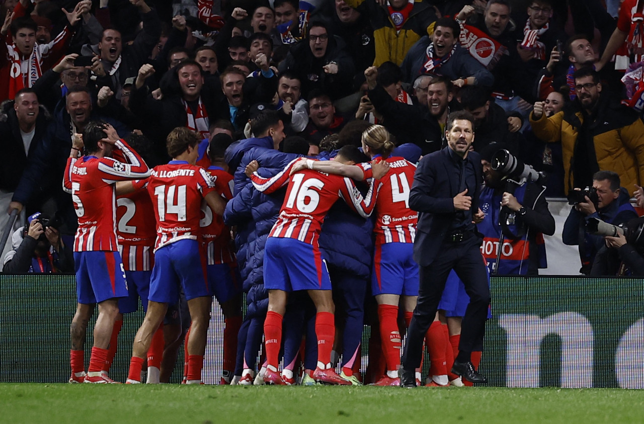 Diego Simeone Y el Atlético Madrid. Foto: REUTERS/Juan Medina
