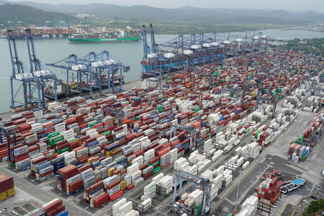Canal de Panamá. Foto: REUTERS/Enea Lebrun