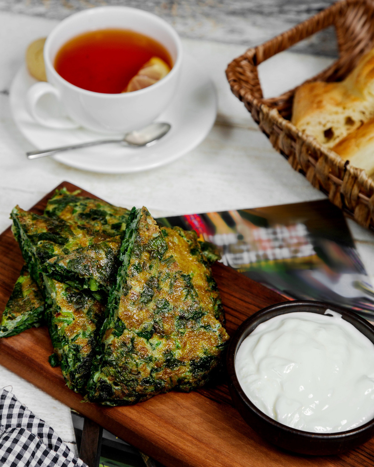 Budín de acelga. Foto Freepik