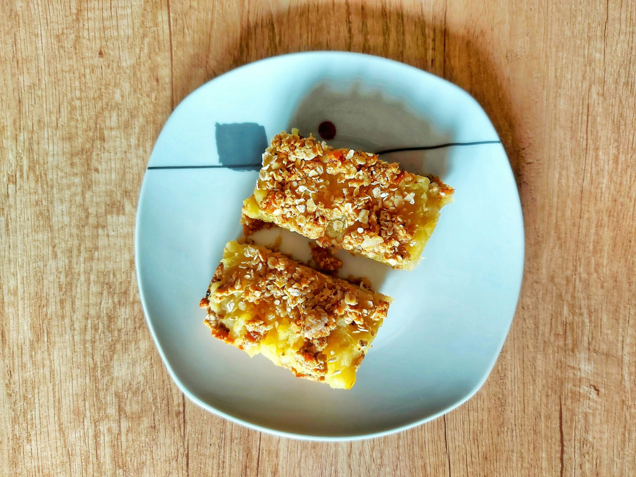 Postre de manzana. Foto Unsplash