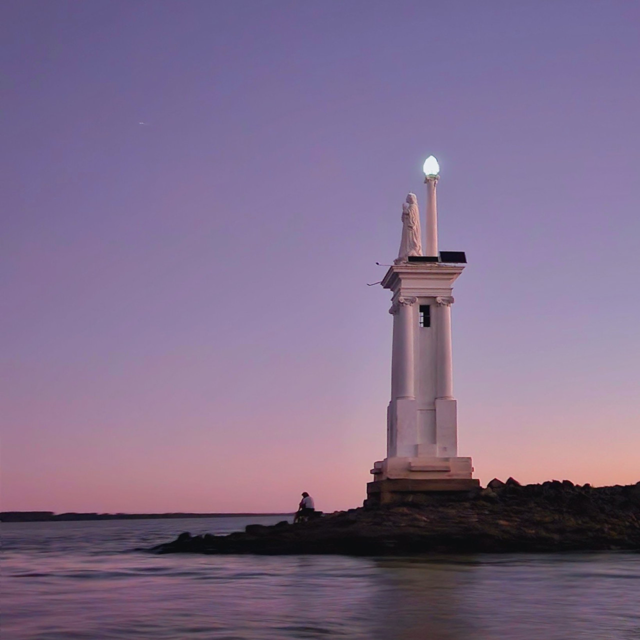 Faro Stella Maris. Foto: X/@Mayoraz.