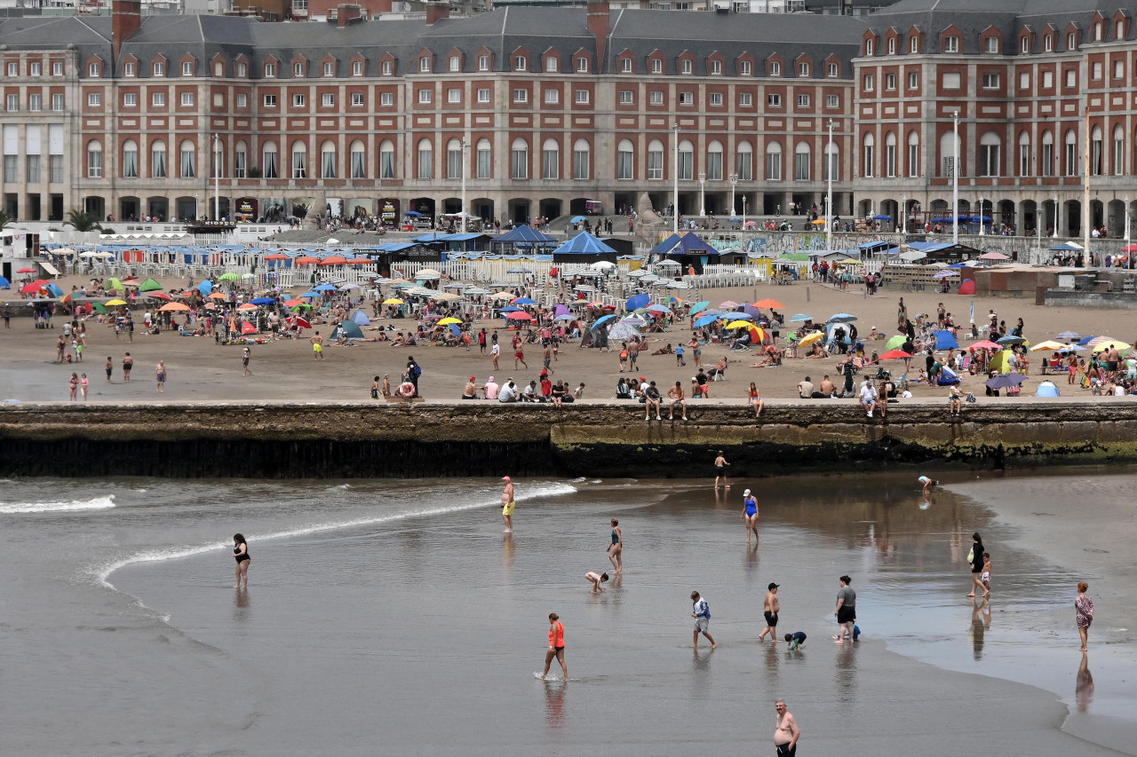 Mar del Plata. Foto: NA/Jose Scalzo.
