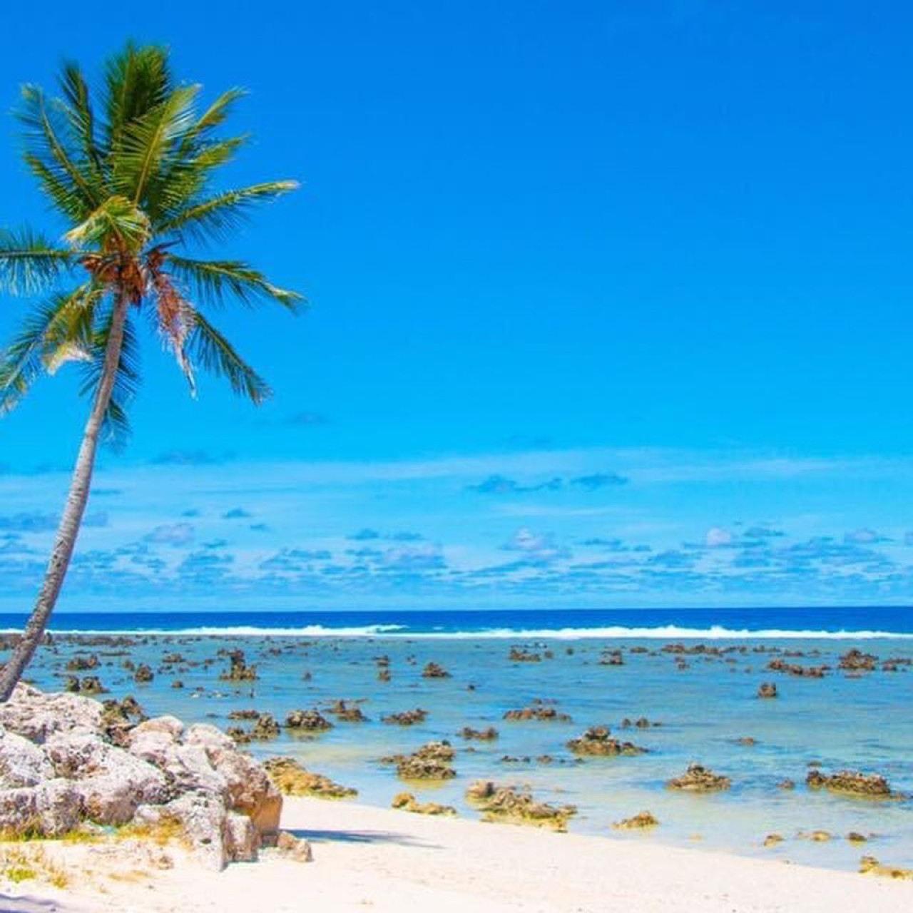 Nauru, la isla nación perdida en el Pacífico. Foto Instagram @nauruairlines