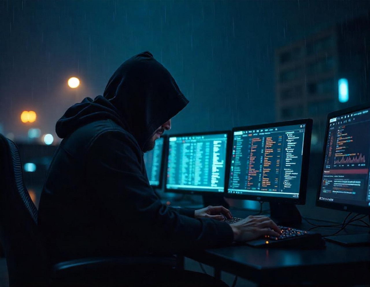 Hacker. Foto: IA Freepik