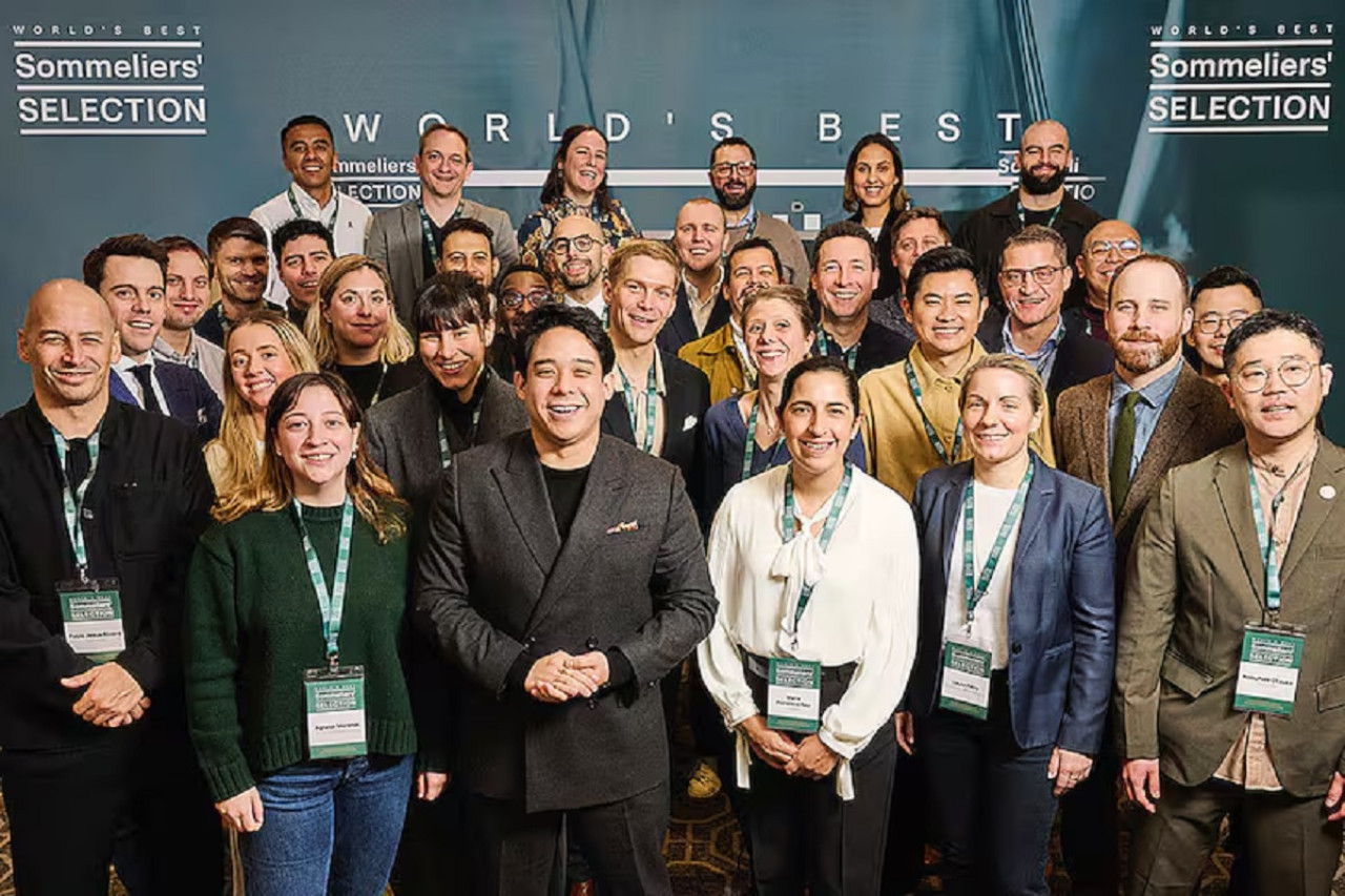 Los sommeliers que participaron del evento. Foto: World Best Sommeliers Selection.