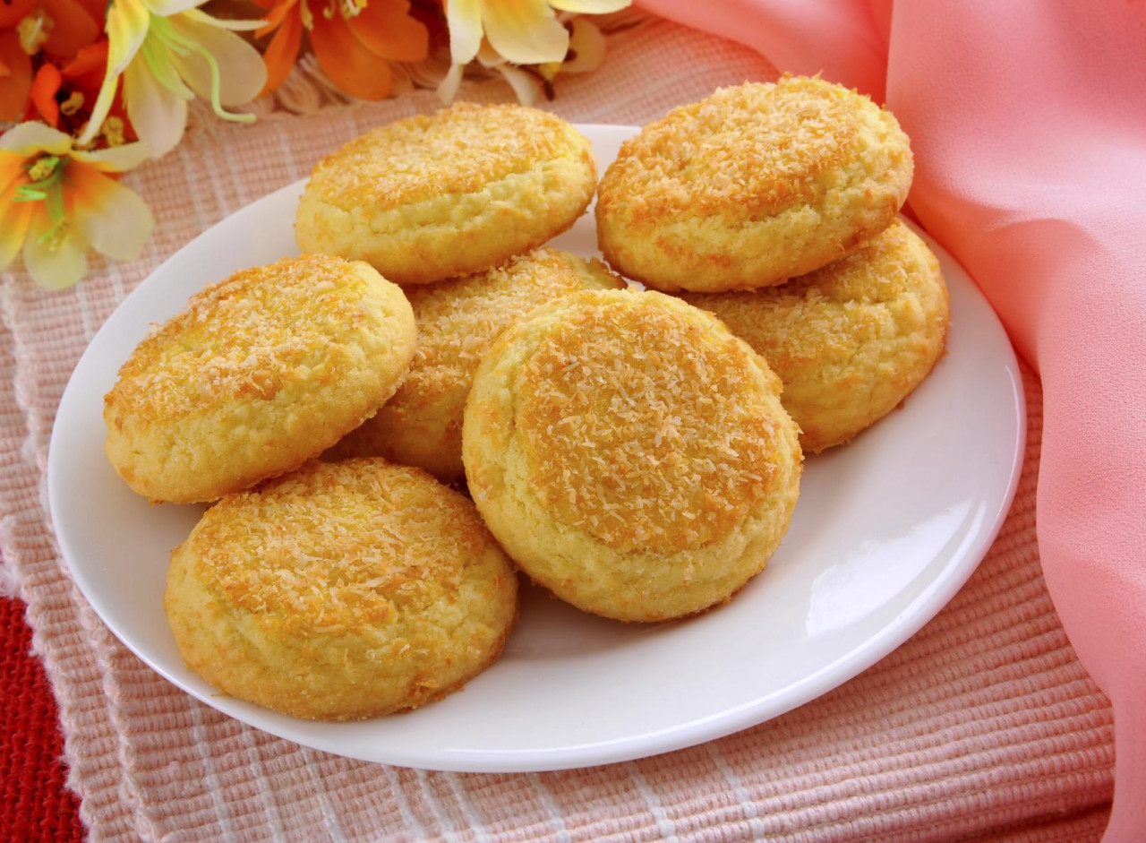 Galletitas de coco. Foto: captura YouTube