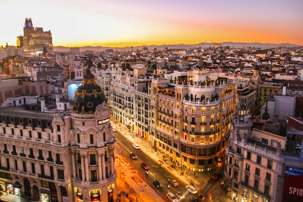 Madrid, ciudad, España. Fuente: Unsplash