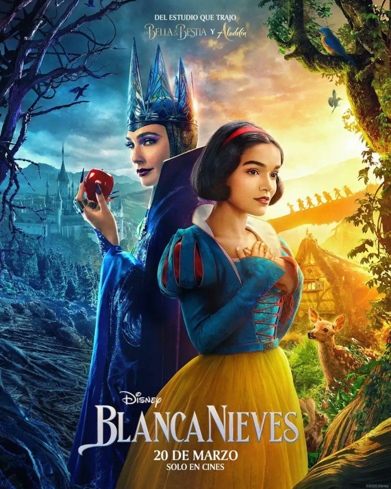 La remake de "Blancanieves" de Disney. Foto: X/@lichoalvarez.