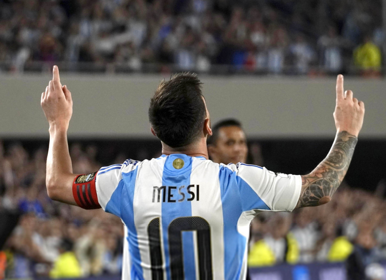 Lionel Messi, Selección Argentina. Foto: NA / Claudio Fanchi