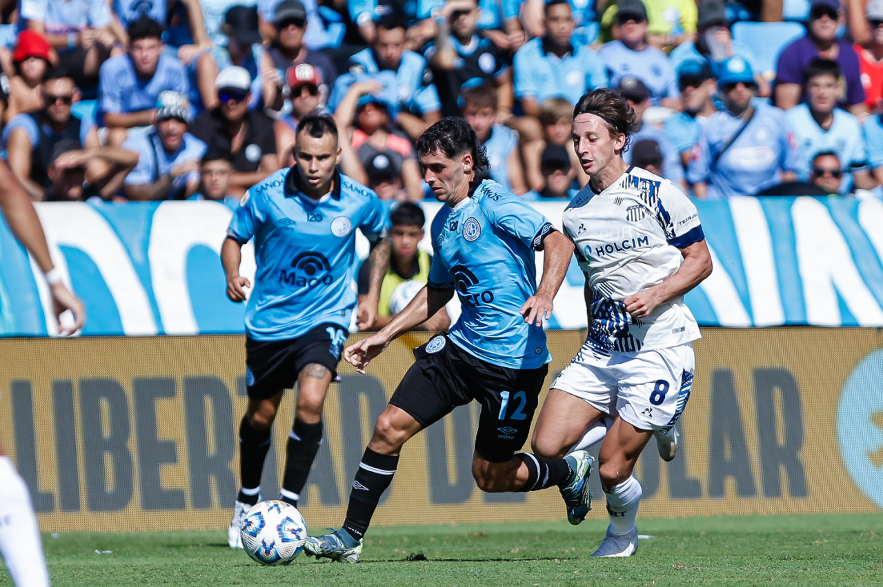 Belgrano vs Talleres, clásico de Córdoba. Foto: X @Belgrano