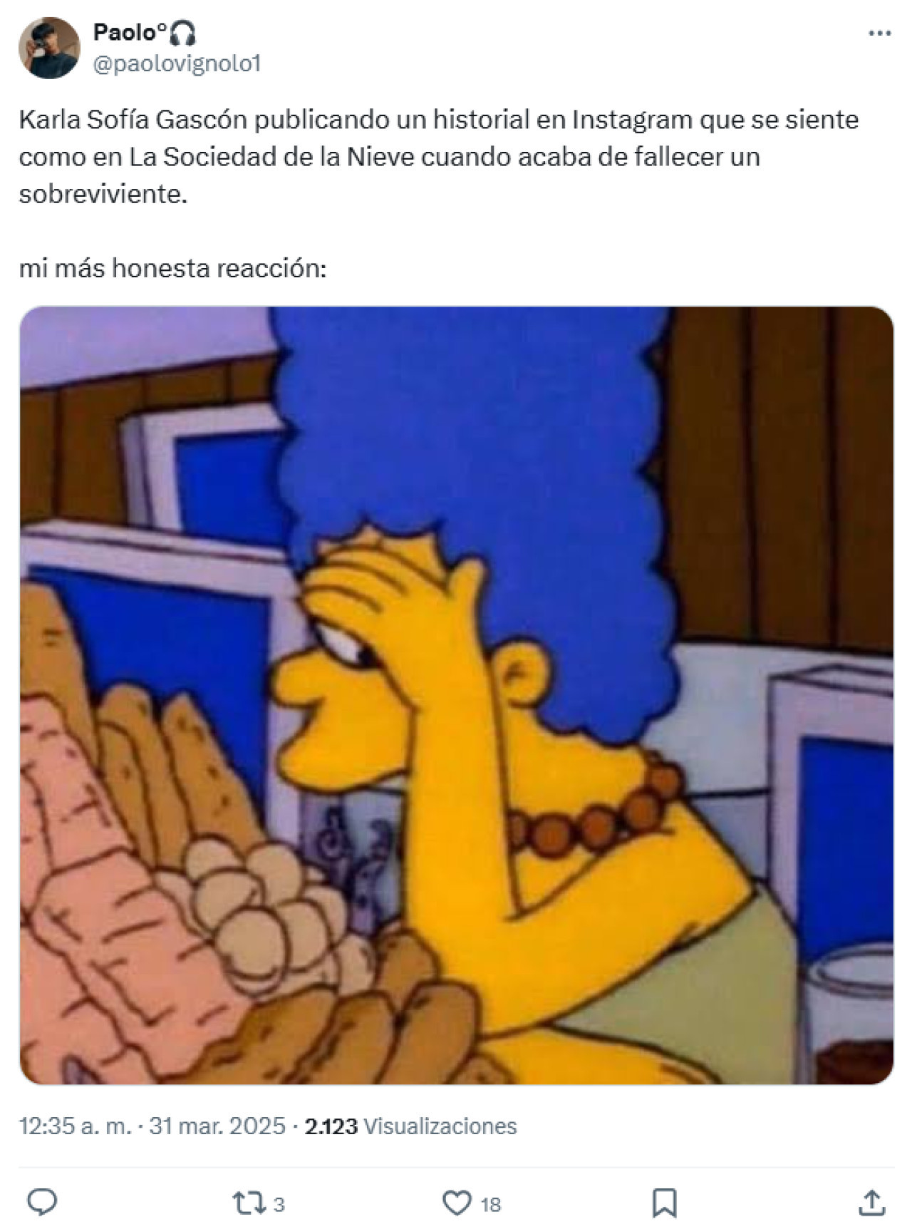 Las críticas a Karla Sofía Gascón. Foto: X.