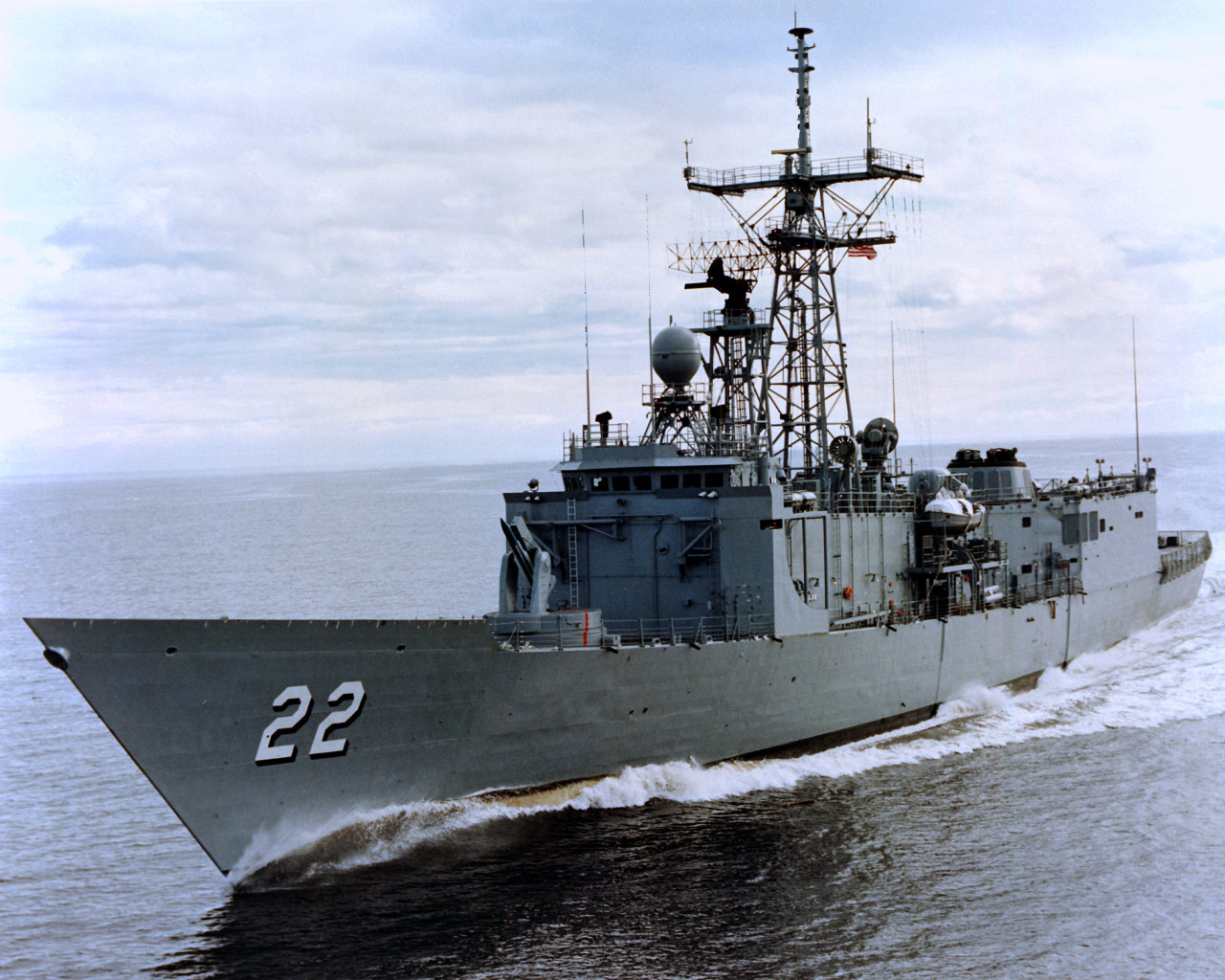 Una fragata estadounidense. Foto: Wikipedia