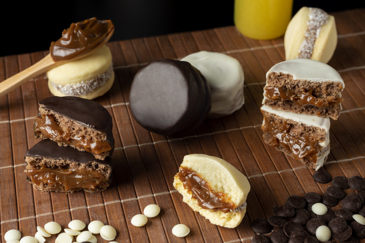 Alfajor, golosina. Foto: Freepik