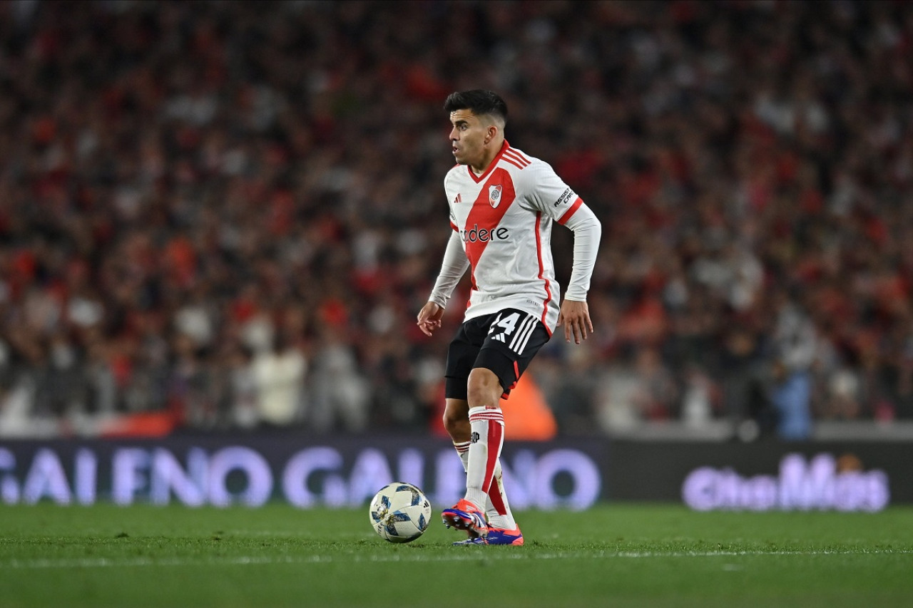 El debut de Marcos Acuña en River Plate. Foto: X @RiverPlate