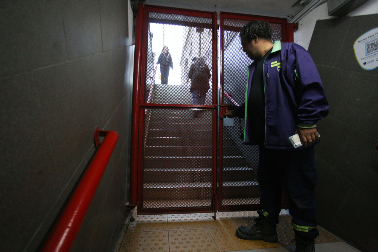Paro de subtes. Foto: NA/Mariano Sánchez