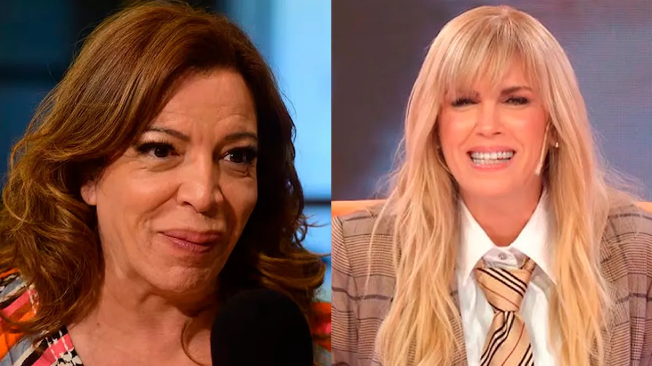 Lizy Tagliani y Viviana Canosa