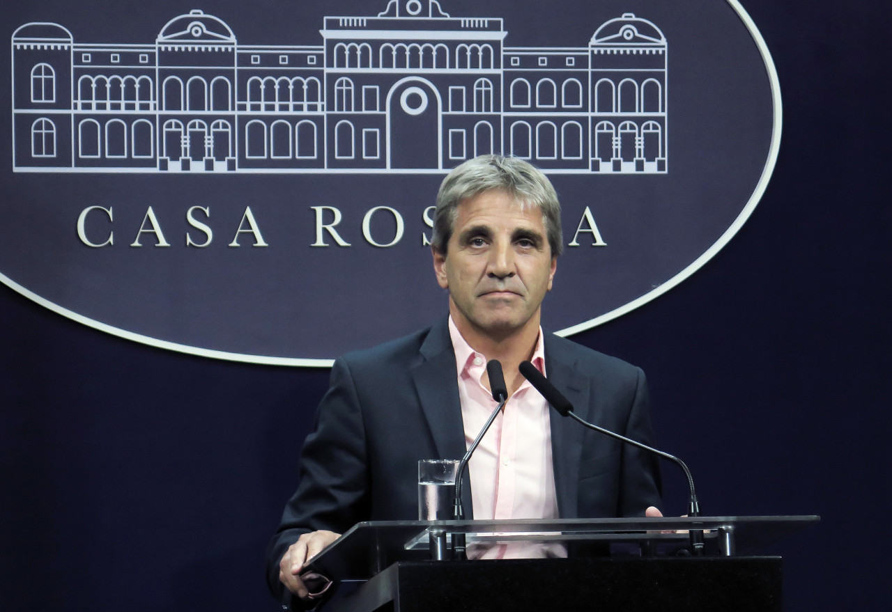 Luis Caputo. Foto: NA/Juan Vargas