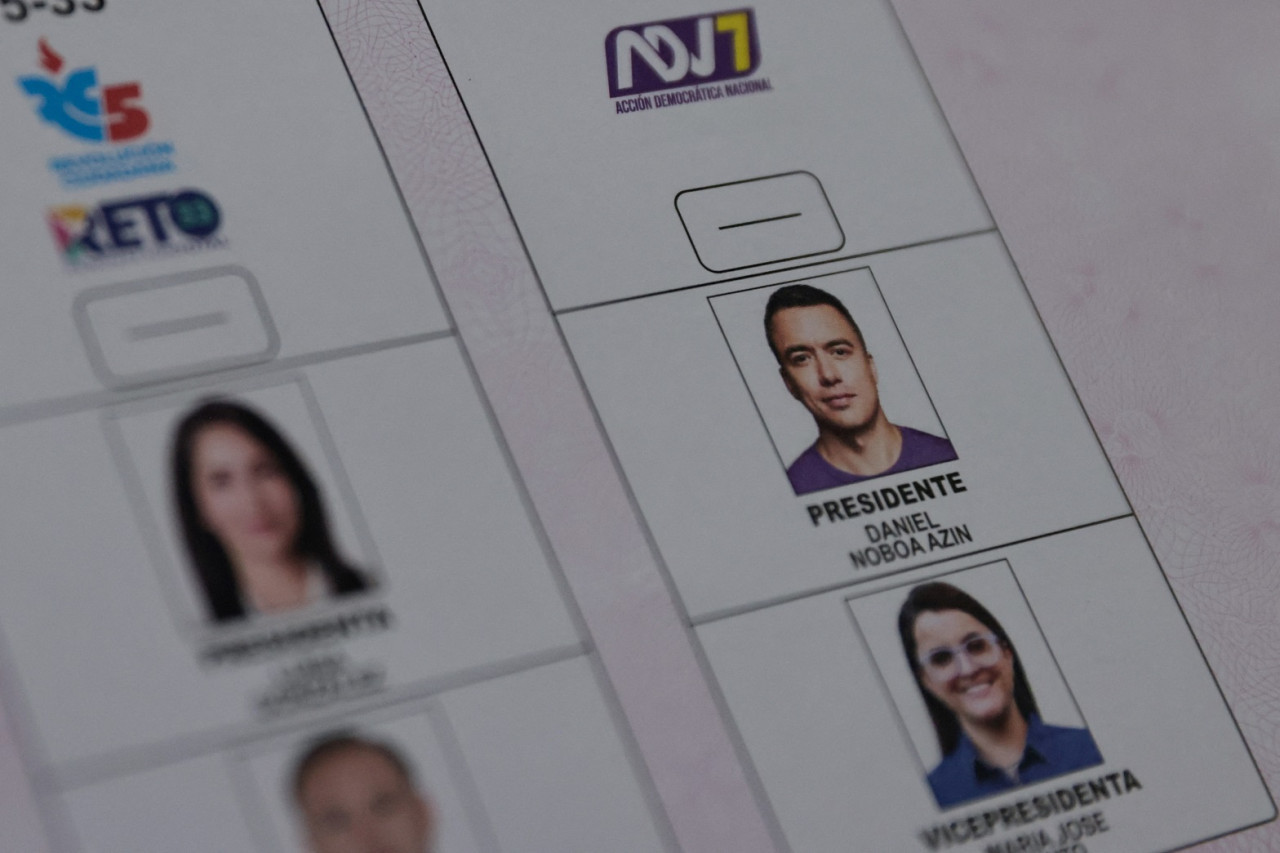Daniel Noboa, elecciones en Ecuador. Foto: Reuters/Karen Toro