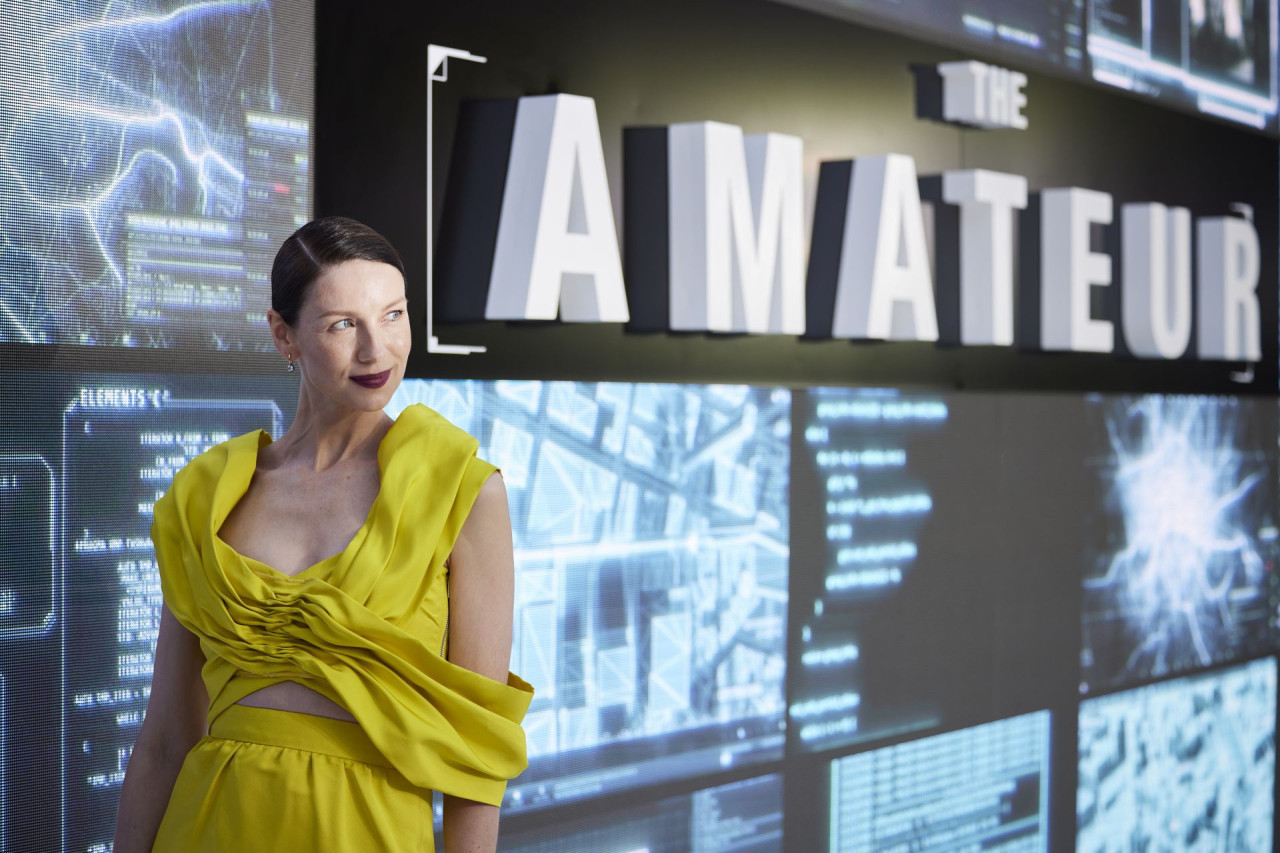 Caitriona Balfe, de Claire en Outlander a  esposa de un espía ruso en El Amateur. Foto: Prensa