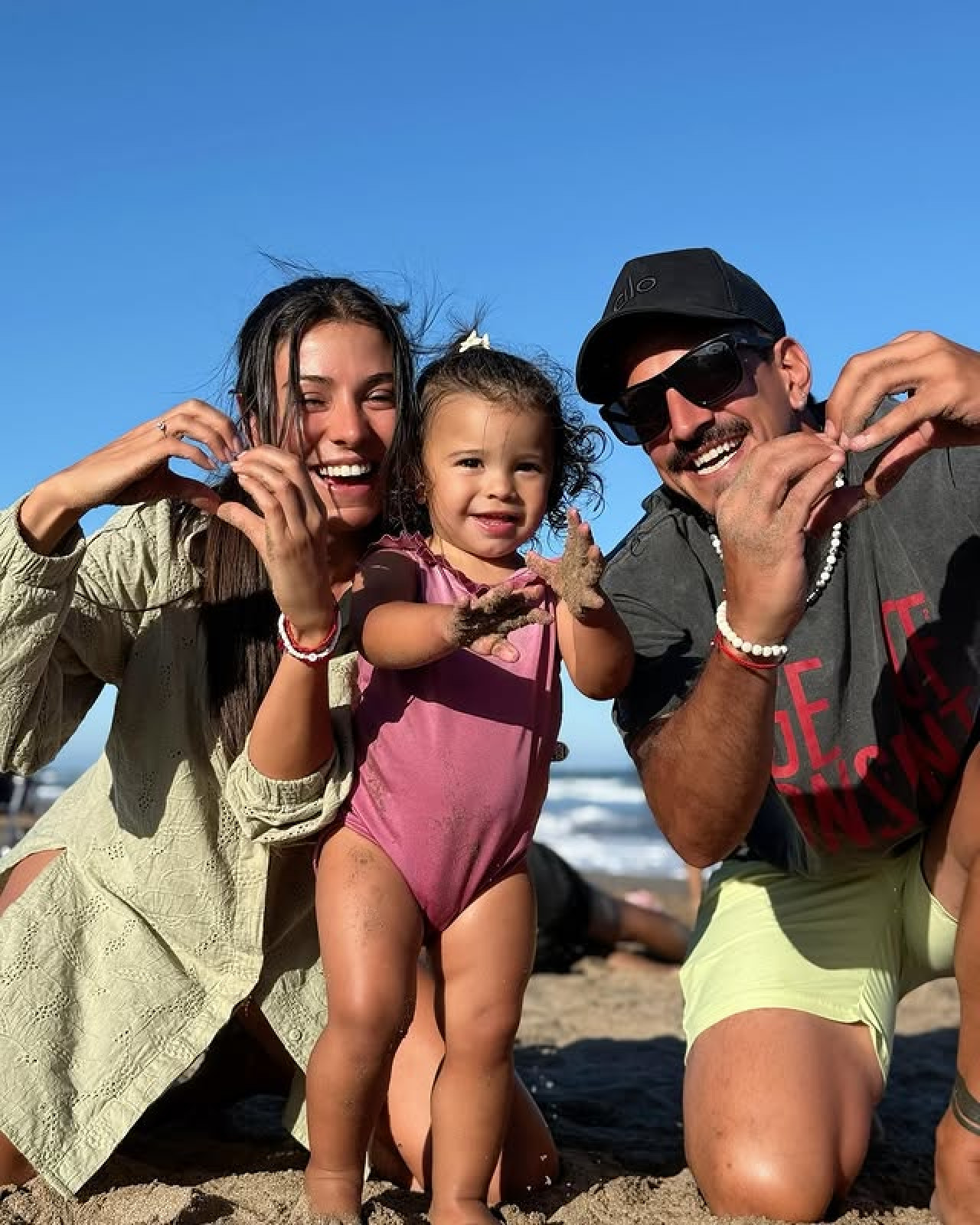 La China Ansa junto a su familia. Foto: Instagram.