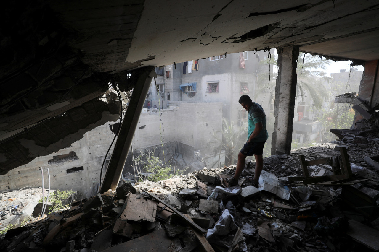 Franja de Gaza. Foto: Reuters/Mahmoud Issa
