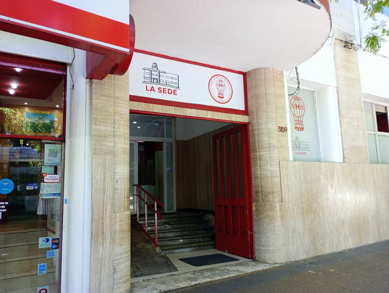 Bodegón El Globito, del Club Huracán, en Parque Patricios. Foto: Instagram