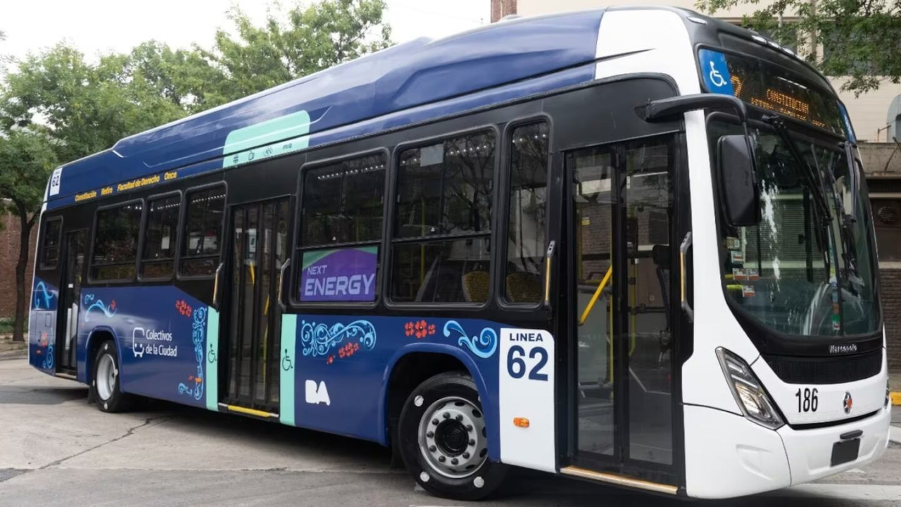 Línea 62 de colectivo. Foto: Prensa GCBA