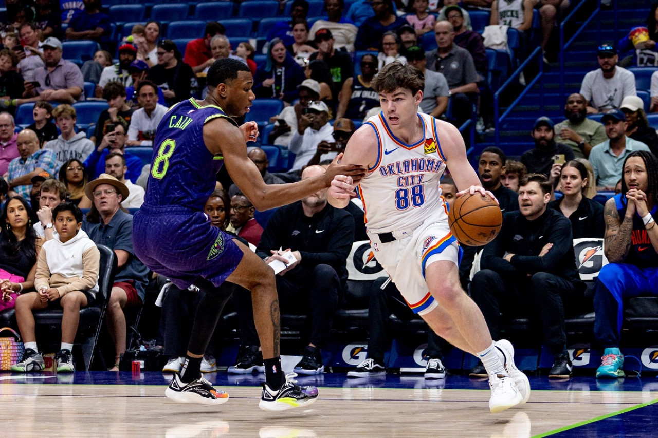 Oklahoma City Thunder fue el equipo más ganador de la Conferencia Oeste. Foto: Reuters (David Richard)