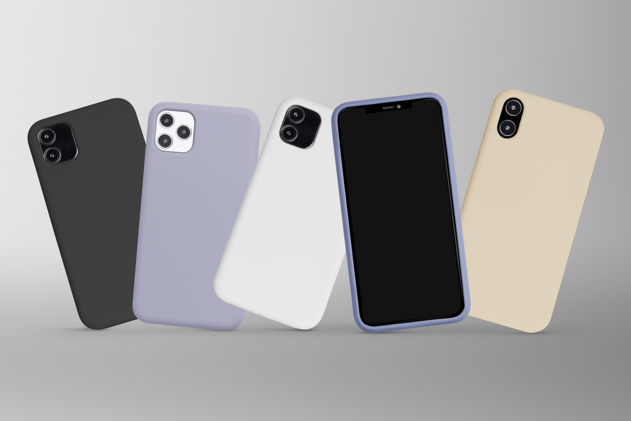 Fundas de celulares. Foto: Freepik.