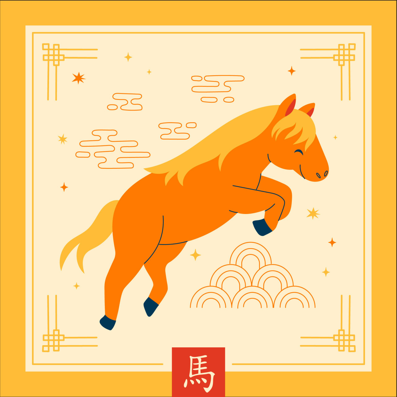 Horóscopo Chino - Caballo. Foto: Freepik.