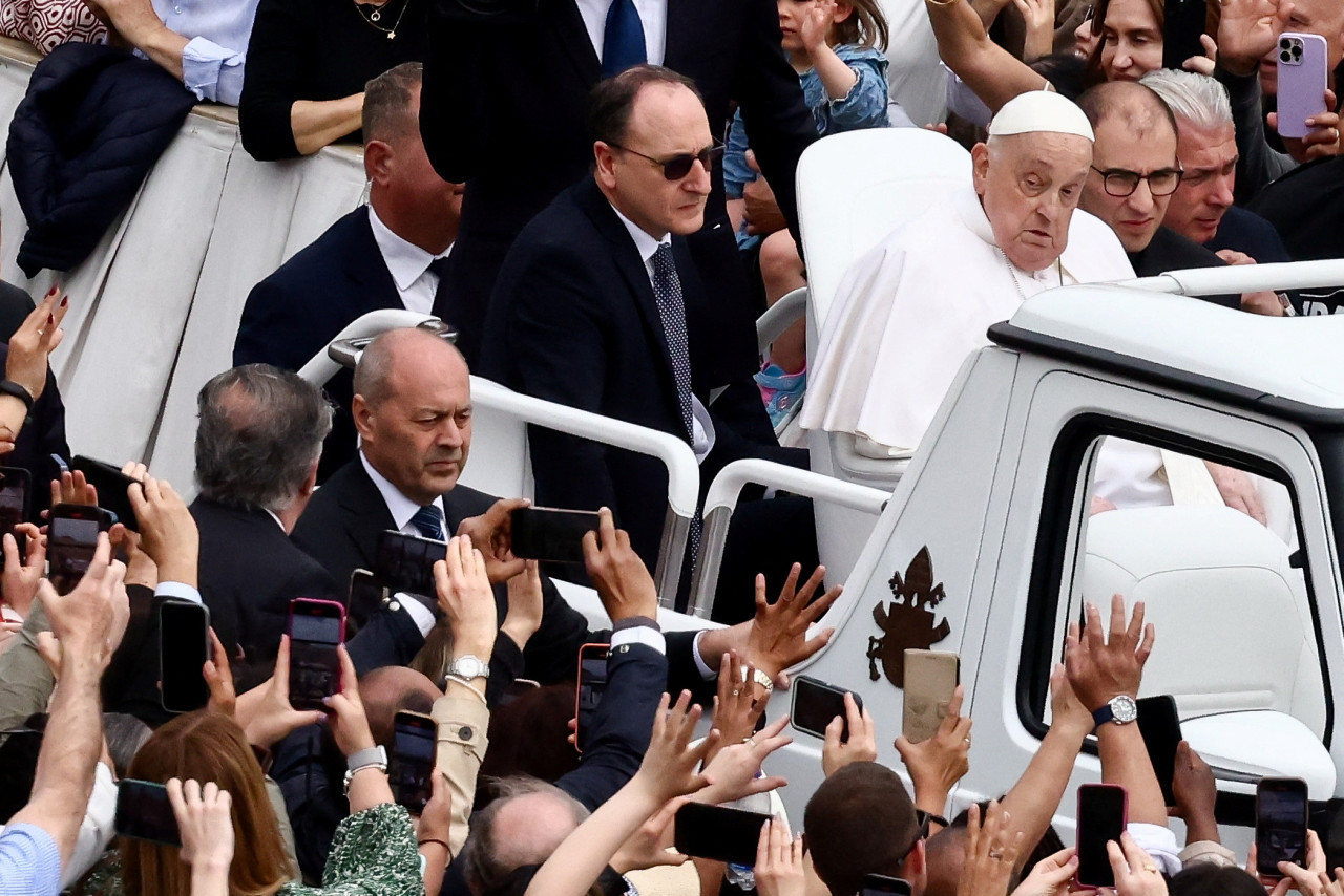 El Papa Francisco celebra la Pascua. Foto: Reuters/Yara Nardi.