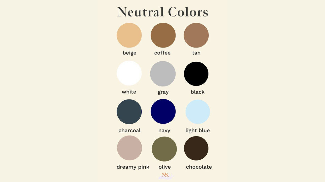 Paleta de colores neutros. Foto: Pinterest.