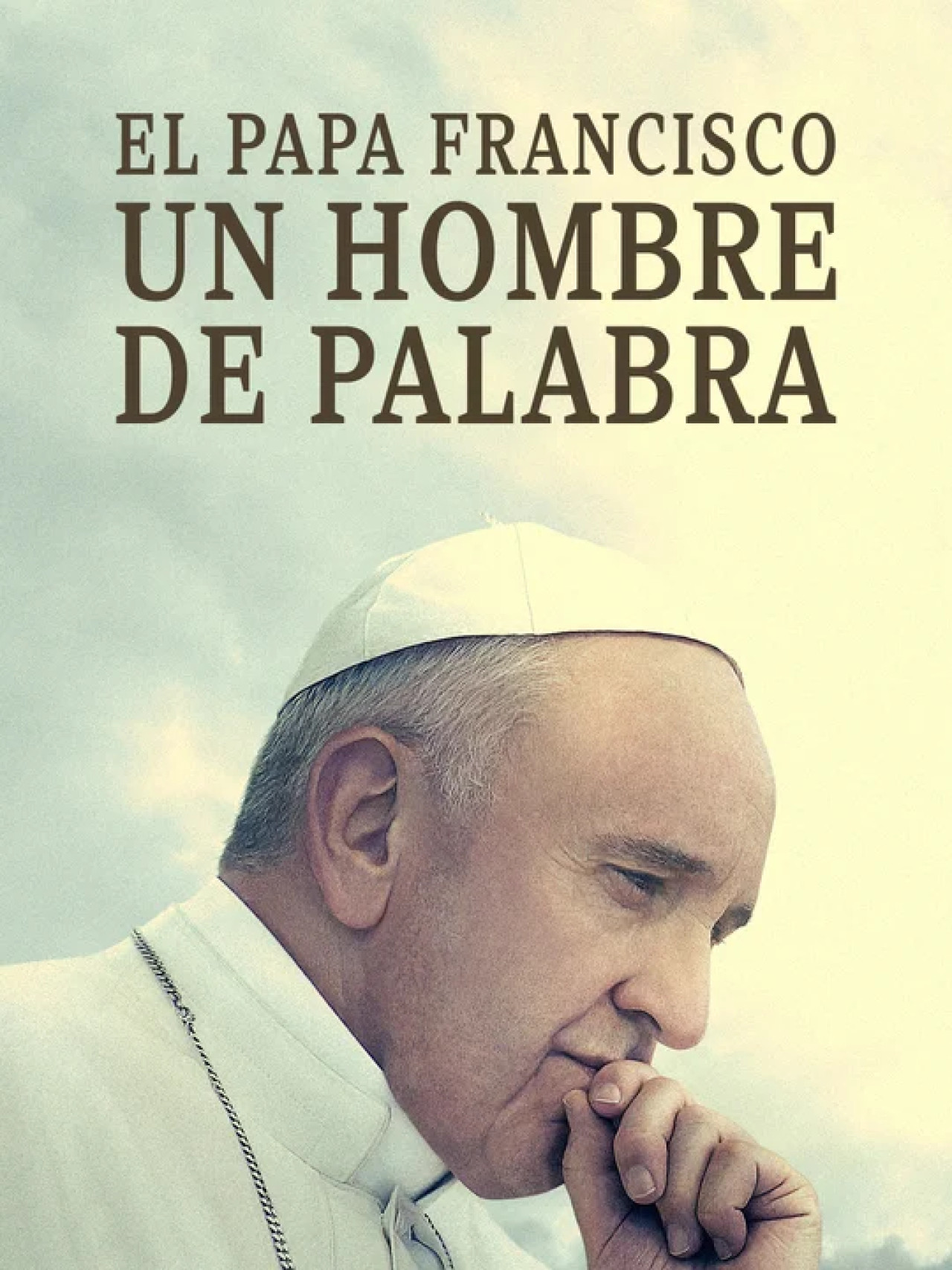 El Papa Francisco: un hombre de palabra. Foto: Amazon Prime.