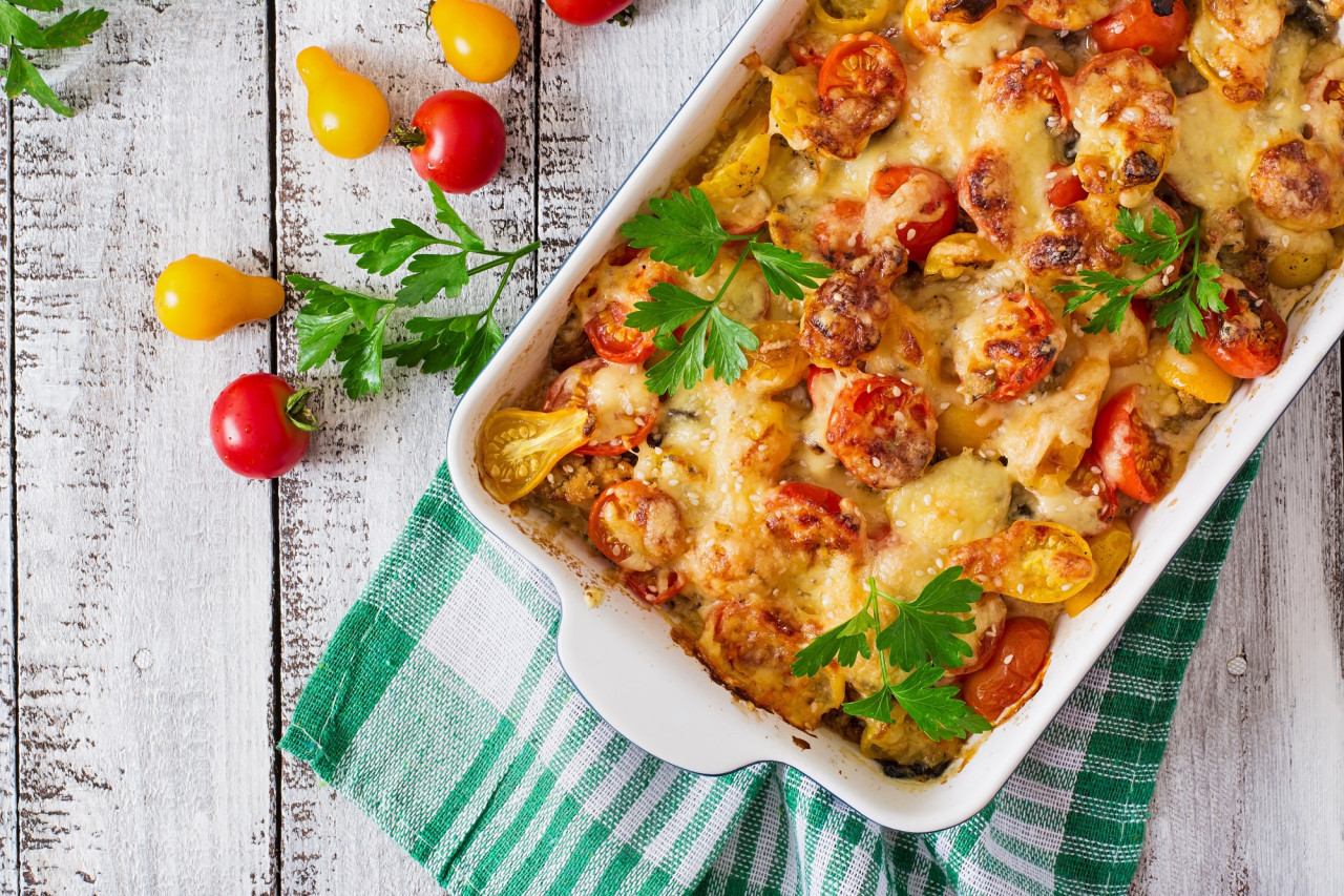 Pollo a la toscana. Foto Freepik