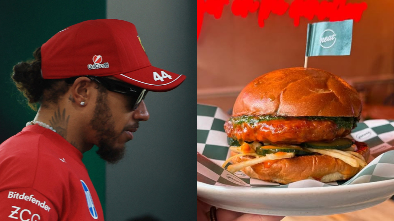 Lewis Hamilton es el creador de la marca Neat Burger. Foto: Instagram neat.