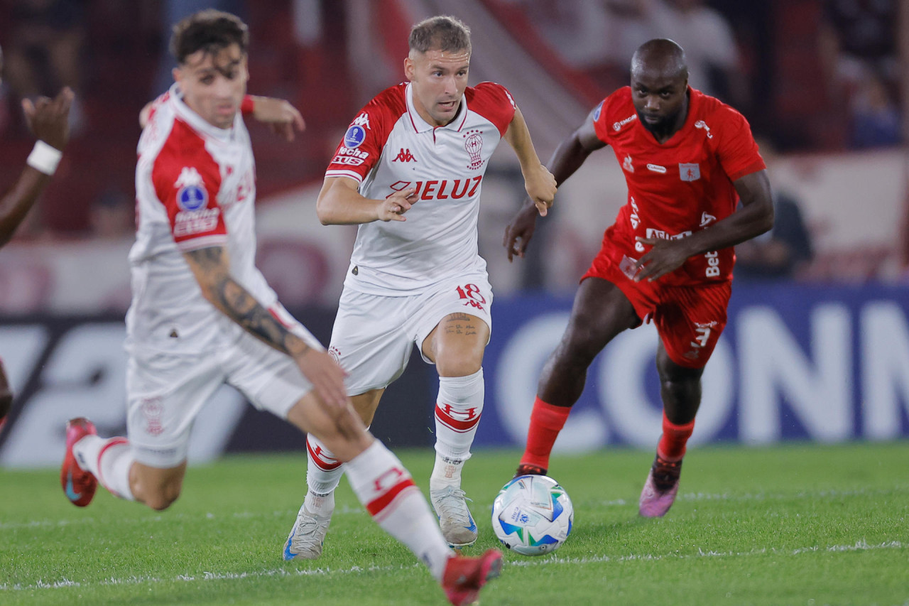 Copa Sudamericana, Huracan vs. América de Cali. Foto: EFE.