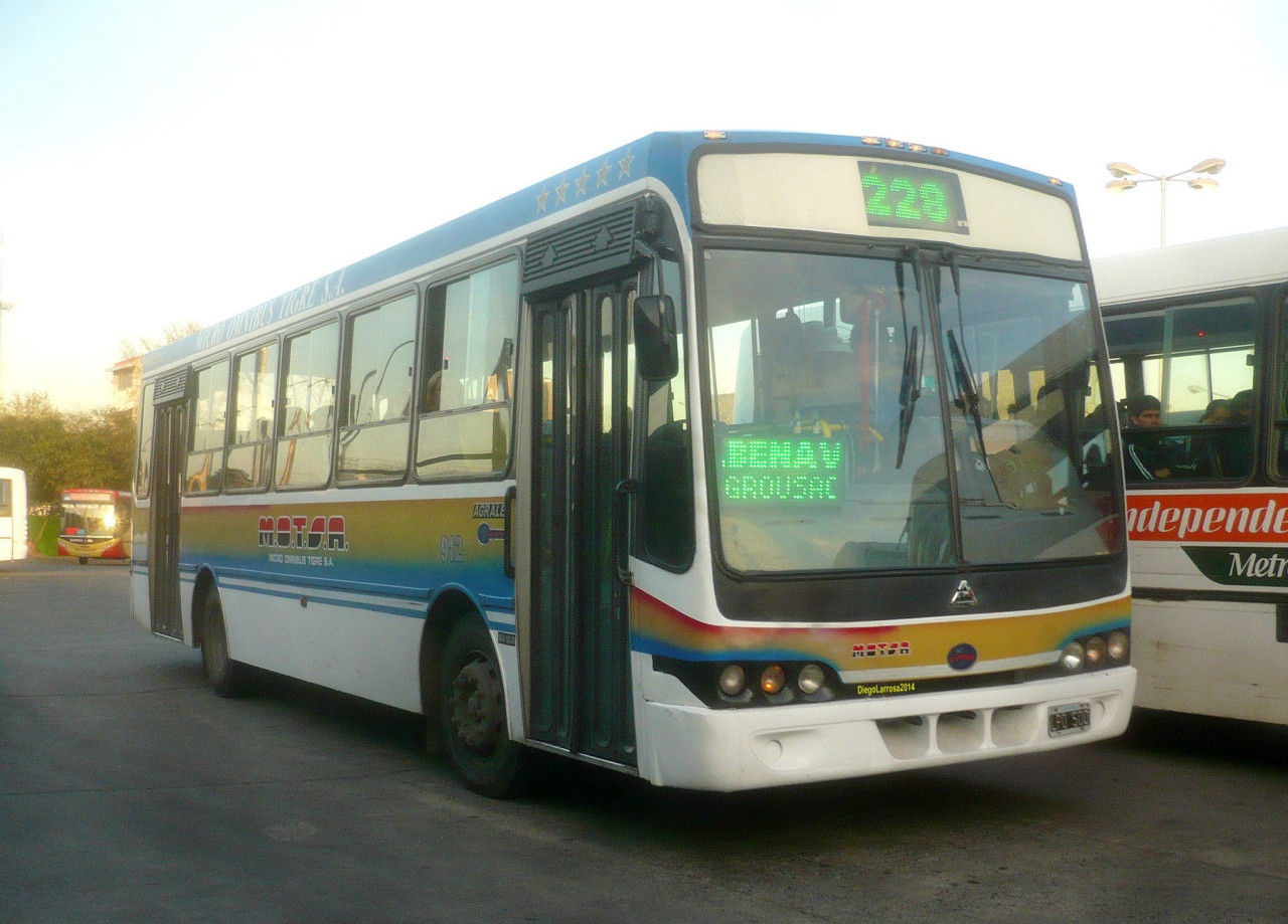 Linea 228. Fuente: Facebook / bondis para viajar