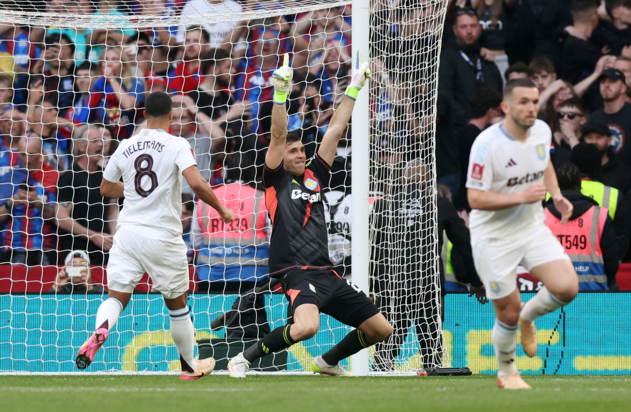 Aston Villa vs Crystal Palace, FA Cup. Foto: Reuters/David Klein