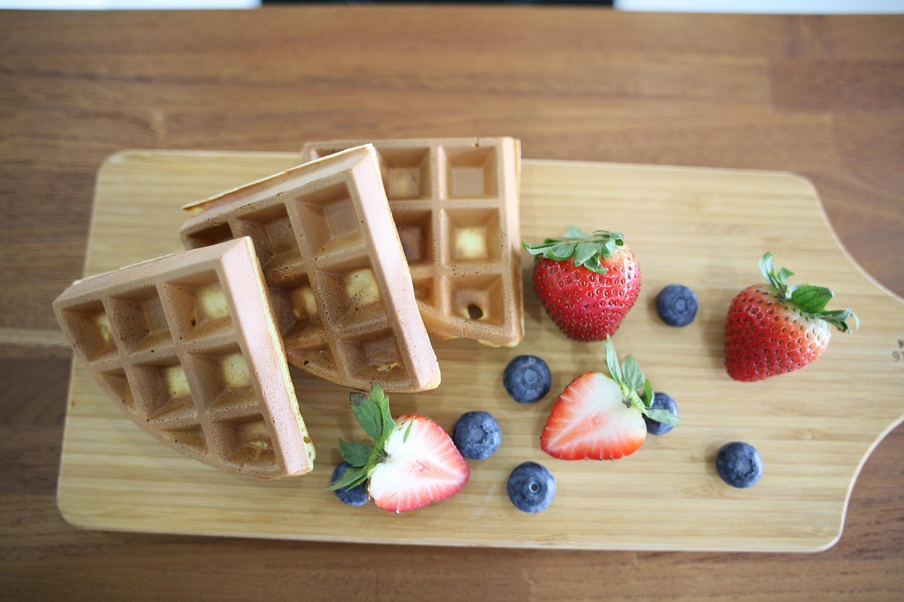 Waffles, receta. Foto: Pixabay.