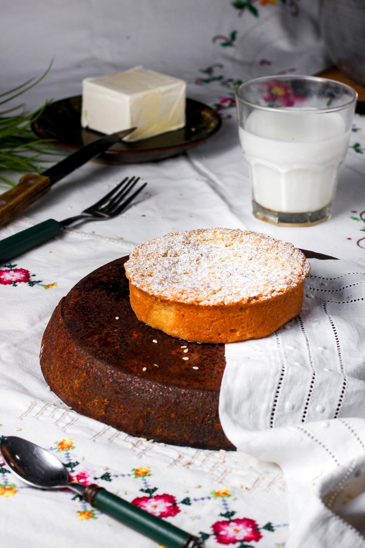 Torta de leche condensada. Foto FREEPIK