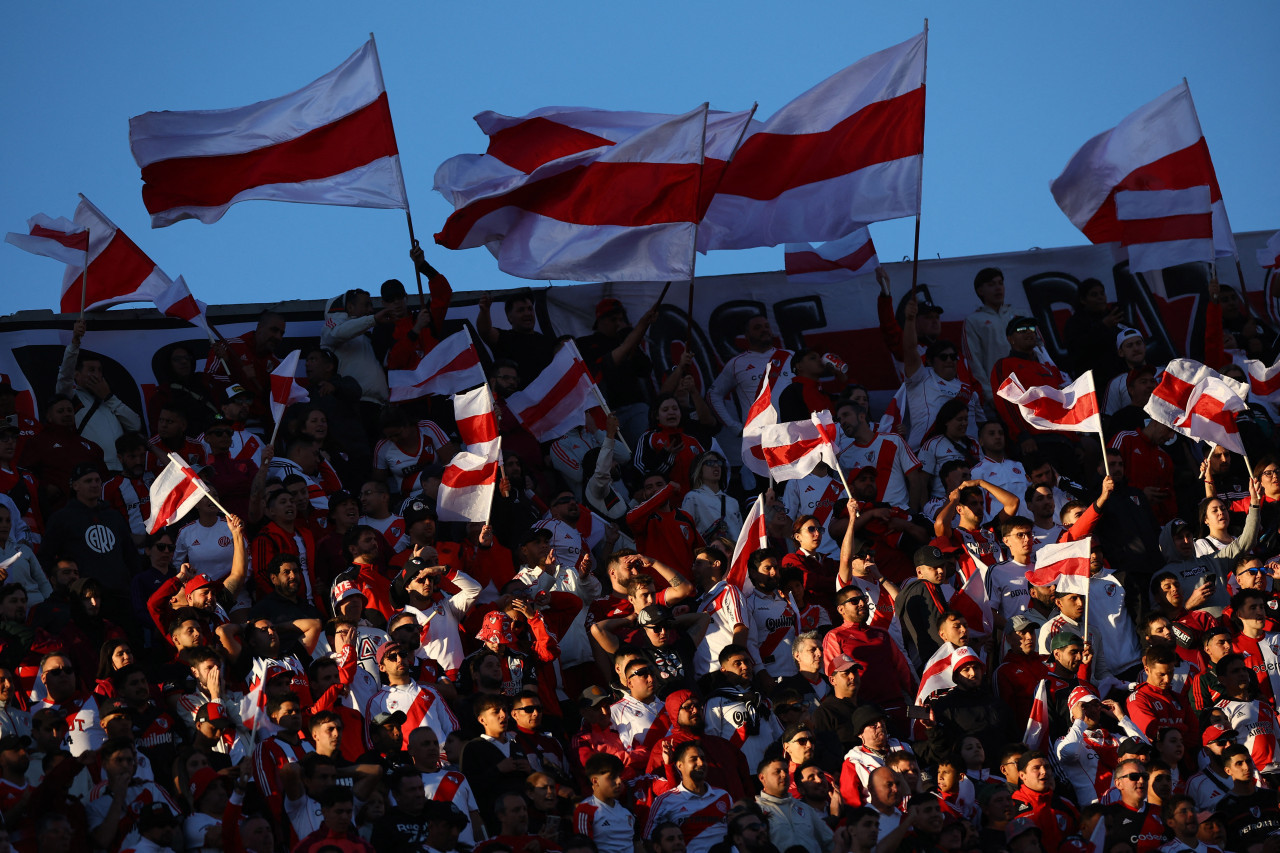 Gran victoria de River Plate. Foto: Reuters/Agustín Marcarian.