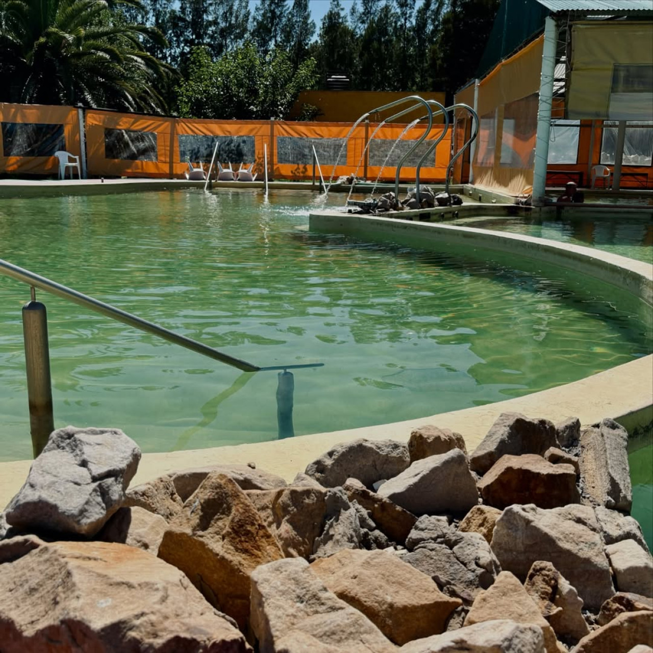 Las termas de General Belgrano. Foto: Instagram @termasdelsalado