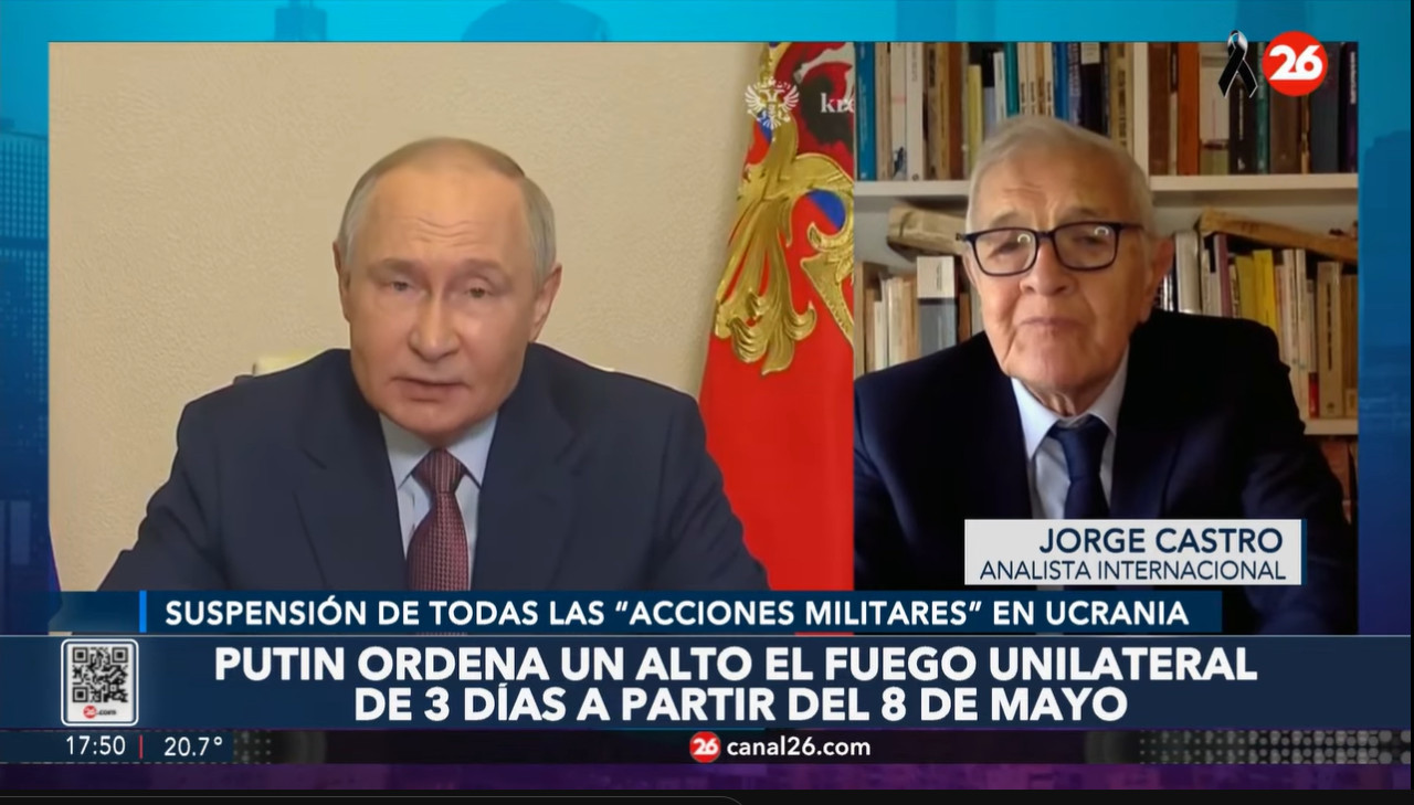 Jorge Castro en 26 PM.