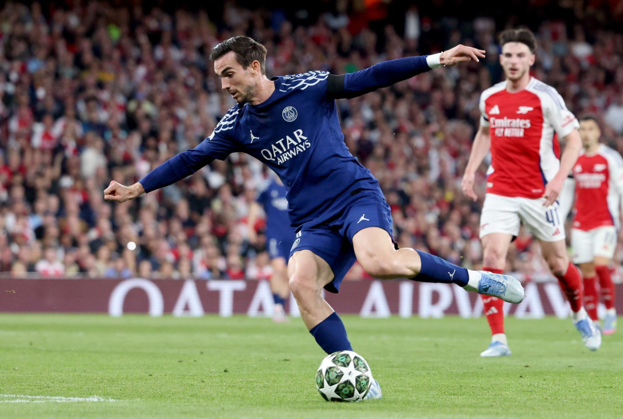 Champions League, Arsenal vs. PSG. Foto: EFE.